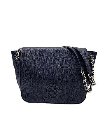Tory Burch Tory Burch Leather Shoulder Bag, Black, Women's (view 1)