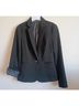 Express 61% Polyester 34% Rayon 5% Spandex 100% Polyester Black Blazer Size 0 - photo 3