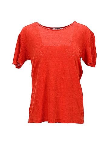 Alexander Wang T by Alexander Wang T-shirt in Red Cotton (view 1)