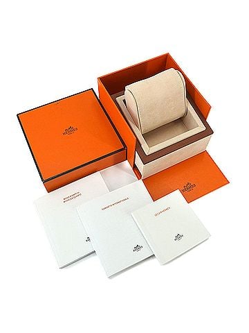 Hermès Hermes H-Watch HH1 810 Men's Watch Date White Gray Quartz H (view 2)