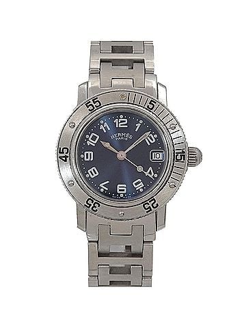 Hermès Hermes CL5 210 Women's Watch, Date, Blue, Quartz Watch (view 1)