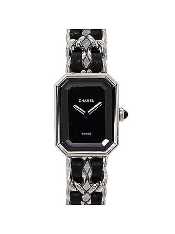 Chanel Chanel Premiere Large Size H0451 Women's Watch Black Silver Quartz (view 1)