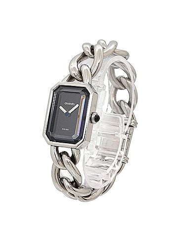 Chanel Chanel Premiere H0452 Women's Watch, Size M, Black Quartz Watch (view 2)