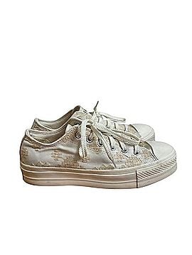 Converse Chuck Taylor All Star Lift Platform Low Top Tonal Embroidery Sneakers (view 2)