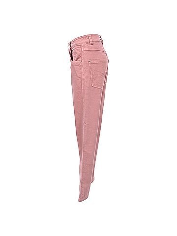 Brunello Cucinelli Brunello Cucinelli Straight-Leg Jeans in Pink Cotton (view 2)