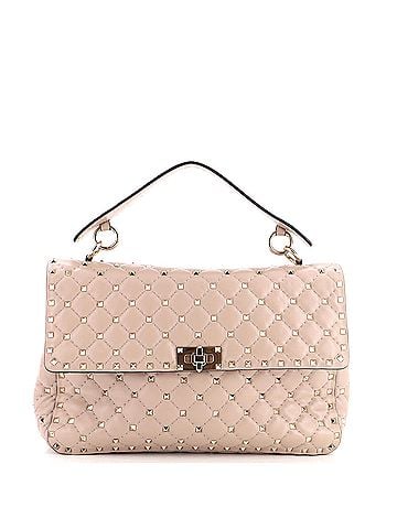 Valentino Garavani Free Rockstud Spike Flap Bag Quilted Leather Large (view 1)