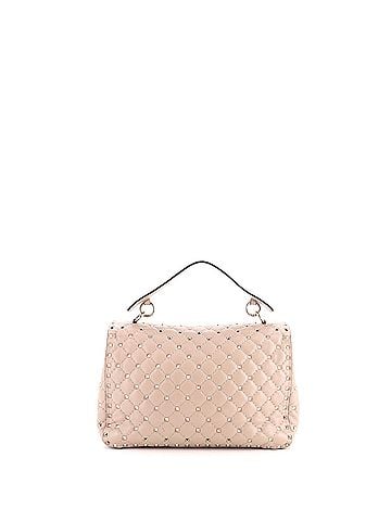 Valentino Garavani Free Rockstud Spike Flap Bag Quilted Leather Large (view 2)