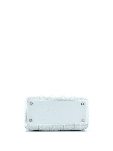 Christian Dior Lady Dior Bag Cannage Quilt Grained Calfskin Medium (view 2)