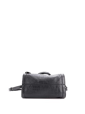 Alexander McQueen Padlock Zip Around Tote Crocodile Embossed Leather Small (view 2)