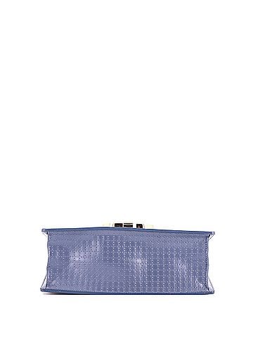 Christian Dior 30 Montaigne Chain Flap Bag Micro Cannage Metallic Calfskin (view 2)