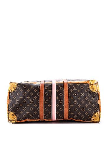 Louis Vuitton Keepall Bandouliere Bag Limited Edition Summer Trunks Monogram Canvas 50 (view 2)