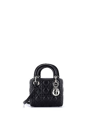 Christian Dior Lady Dior Bag Cannage Quilt Lambskin Mini (view 1)