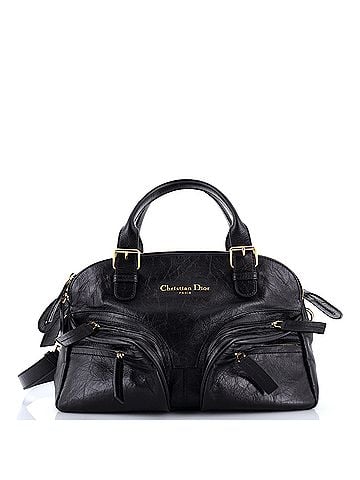 Christian Dior Grand Tour Bowling Bag Calfskin Medium (view 1)