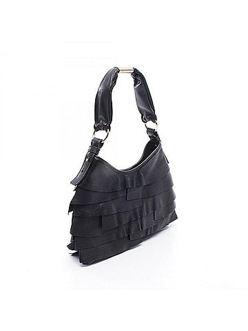 Yves Saint Laurent Yves Saint Laurent Saint-Tropez Handbag, Leather, Women's, Black, Item Number 122244 (view 2)