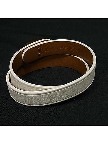 Christian Dior Christian Dior Bracelet 30 Montaigne Double Ivory Leather Women's (view 2)