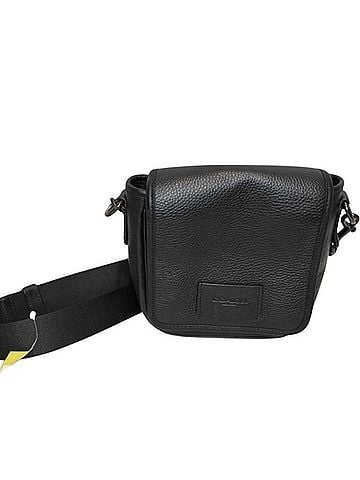 Coach COACH LUCAS CROSSBODY Shoulder Bag CO914 Black Leather (Men's &amp; Women's) (view 1)
