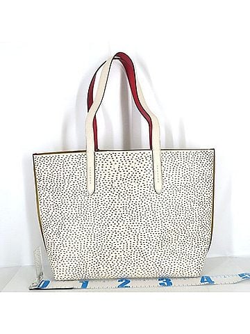 Coach COACH Tote Bag Disney Mickey Mouse x Keith Haring Highline C0895 White Black Leather Women's (view 2)