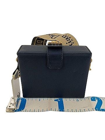 Christian Dior Christian Dior Addict Small Box Shoulder Bag, Black Leather, Women's (view 2)
