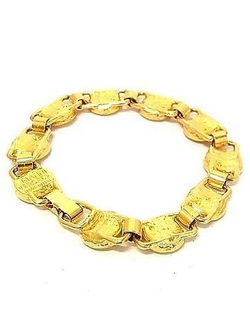 Versace VERSACE Medusa Bracelet, Gold Metal GP, Women's Medallion (view 2)