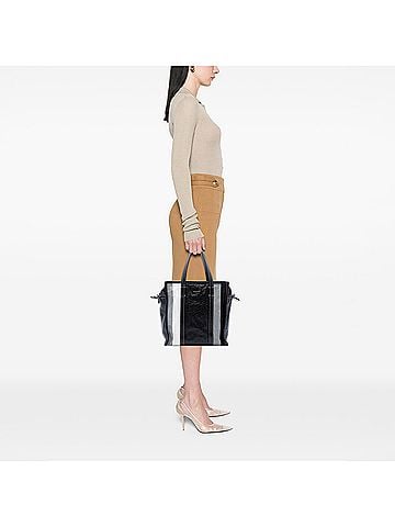 Balenciaga Lambskin Bazar Shopper Satchel S (view 2)
