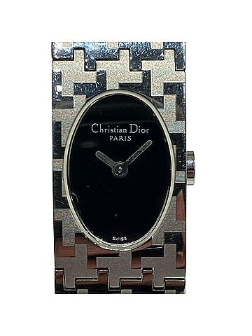 Christian Dior Christian Dior Miss watch, total weight 58.8g, stainless steel, quartz movement, black dial, D70-100. (view 1)