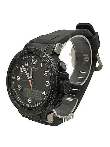 Casio Casio Pro Trek Climber Line Watch, Total Weight 68.8g, Stainless Steel &amp; Resin, Radio-Controlled Solar Powered, Black Dial, PRW-50Y-1AJF (view 2)