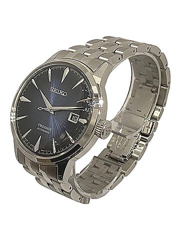 Seiko Seiko Presage Cocktail Time Watch, Total Weight 123.8g, Stainless Steel, Automatic Winding, Blue Moon Dial, SARY123 4B35-01T0 (view 2)