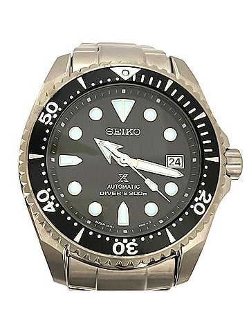 Seiko Seiko Prospex Diver Scuba Watch, Total Weight 112g, Titanium, Automatic Movement, Black Dial, SBDC029 6R15-01D0 (view 1)