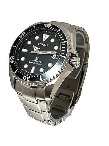 Seiko Seiko Prospex Diver Scuba Watch, Total Weight 112g, Titanium, Automatic Movement, Black Dial, SBDC029 6R15-01D0 (view 2)