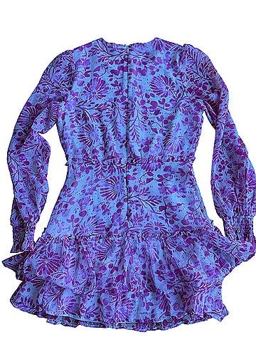 Aqua Cocktail Dress (view 2)