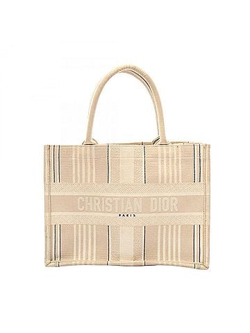 Christian Dior Christian Dior Dior BOOK TOTE Medium Tote Bag Handbag Canvas Women's Beige, Ivory, Black (view 1)