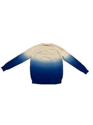 Aqua Cashmere Pullover Sweater (view 2)
