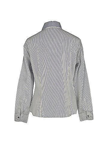 Brunello Cucinelli Brunello Cucinelli Striped Shirt in White Cotton (view 2)