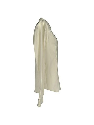 Prada Prada Button-Down Shirt in White Cotton (view 2)