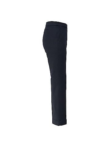 Giorgio Armani Armani Collezioni Trouser Pants in Navy Blue Cotton (view 2)
