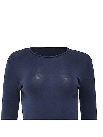 Ralph Lauren Ralph Lauren Knit Crewneck Sweatshirt in Blue Cotton (view 2)