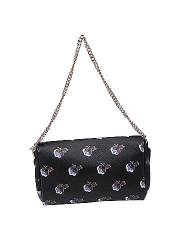 Coach Coach Mini Ruby Floral-Print Shoulder Bag in Black Leather (view 2)