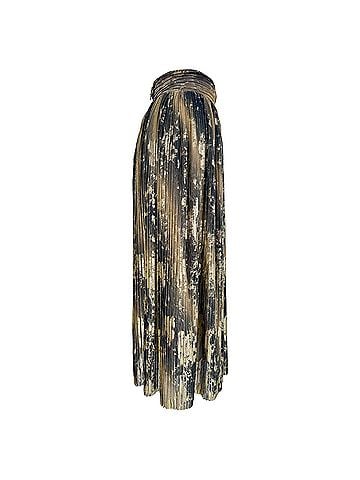 BA&SH Ba&amp;sh Pleated Maxi Skirt in Multicolor Polyester (view 2)