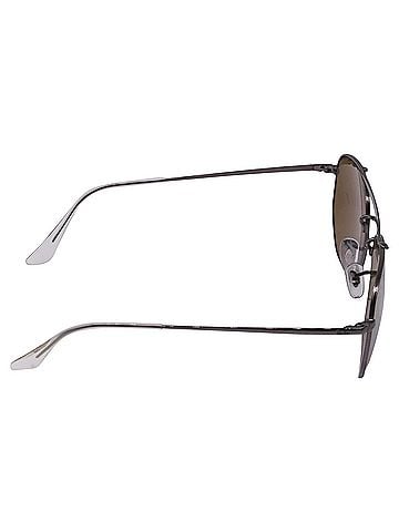 Ray-Ban Ray-Ban RB3648 Marshal Aviator Sunglasses in Silver Metal (view 2)