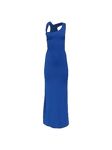 Proenza Schouler Proenza Schouler Cutout Maxi Dress in Blue Viscose (view 1)