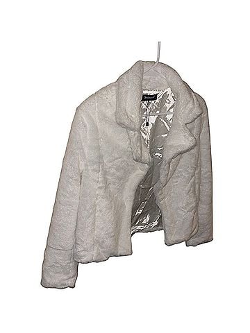 Allegra K Faux Fur Jacket (view 1)