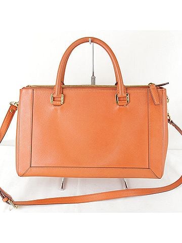 MCM MCM (MCM) 2-Way Bag, Shoulder Leather, Orange, Women's (view 2)