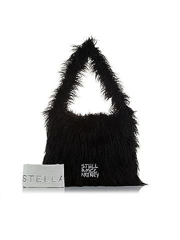 Stella McCartney x Ed Curtis Faux Fur Shoulder Bag (view 2)