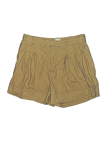 Maeve Maeve Khaki Shorts (view 1)