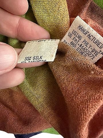 Marika Charles Lightweight Colorful Silk &amp; Cashmere Sweater Pullover Sweater (view 2)