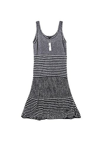J.Crew Linen Knit Midi Dress Casual Dress (view 1)