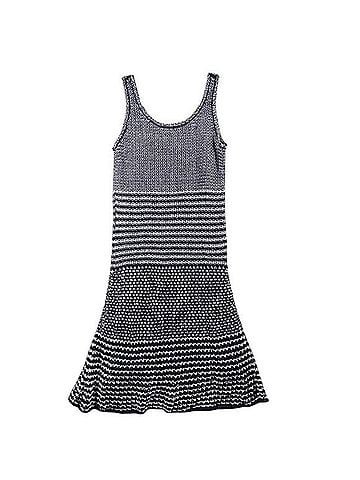 J.Crew Linen Knit Midi Dress Casual Dress (view 2)