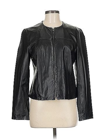 Kasper Kasper Leather Jacket (view 1)