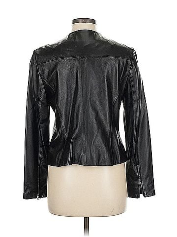 Kasper Kasper Leather Jacket (view 2)