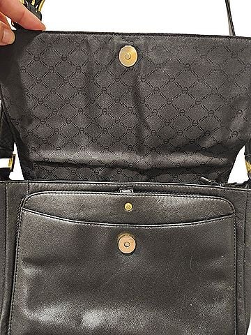 Etienne Aigner Leather Shoulder Bag (view 2)